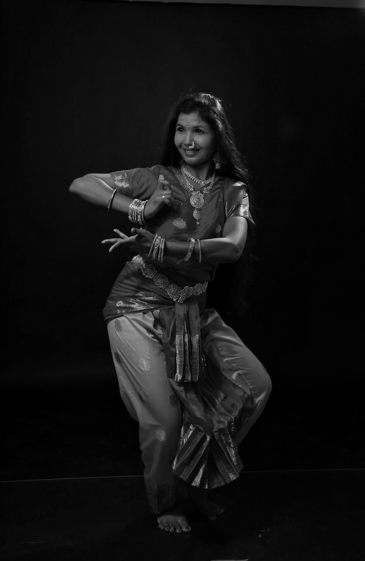 Rehearsal in half-light