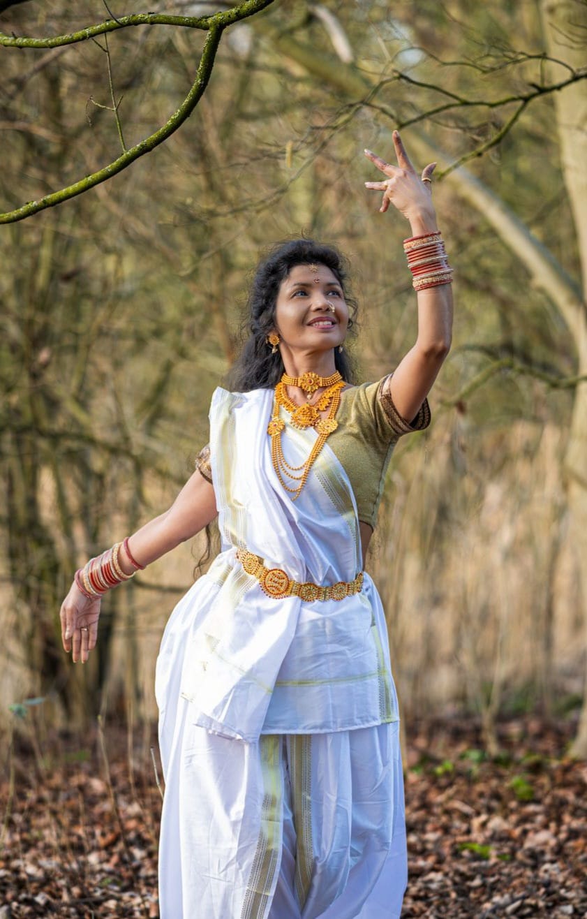 Outdoor portrait, mudra